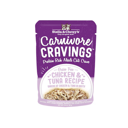 Stella and Chewy's Carnivore Cravings Chicken & Tuna Wet Cat Food 2.8oz