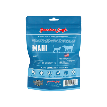 Grandma Lucy's Single Ingredient Freeze Dried Dog & Cat Treats - Mahi 2oz