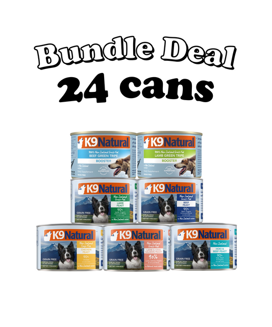 [BUNDLE DEAL] K9 Natural Canned (2 Sizes) - 24 Cans