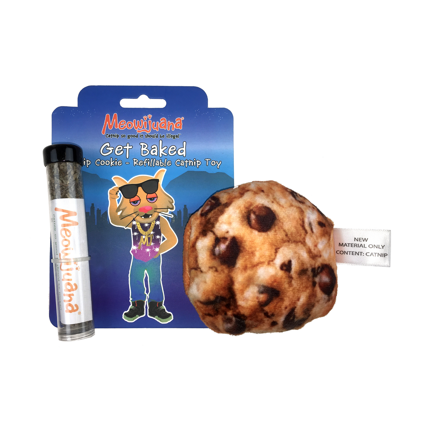 Meowijuana Get Baked Cookie Cat Toy