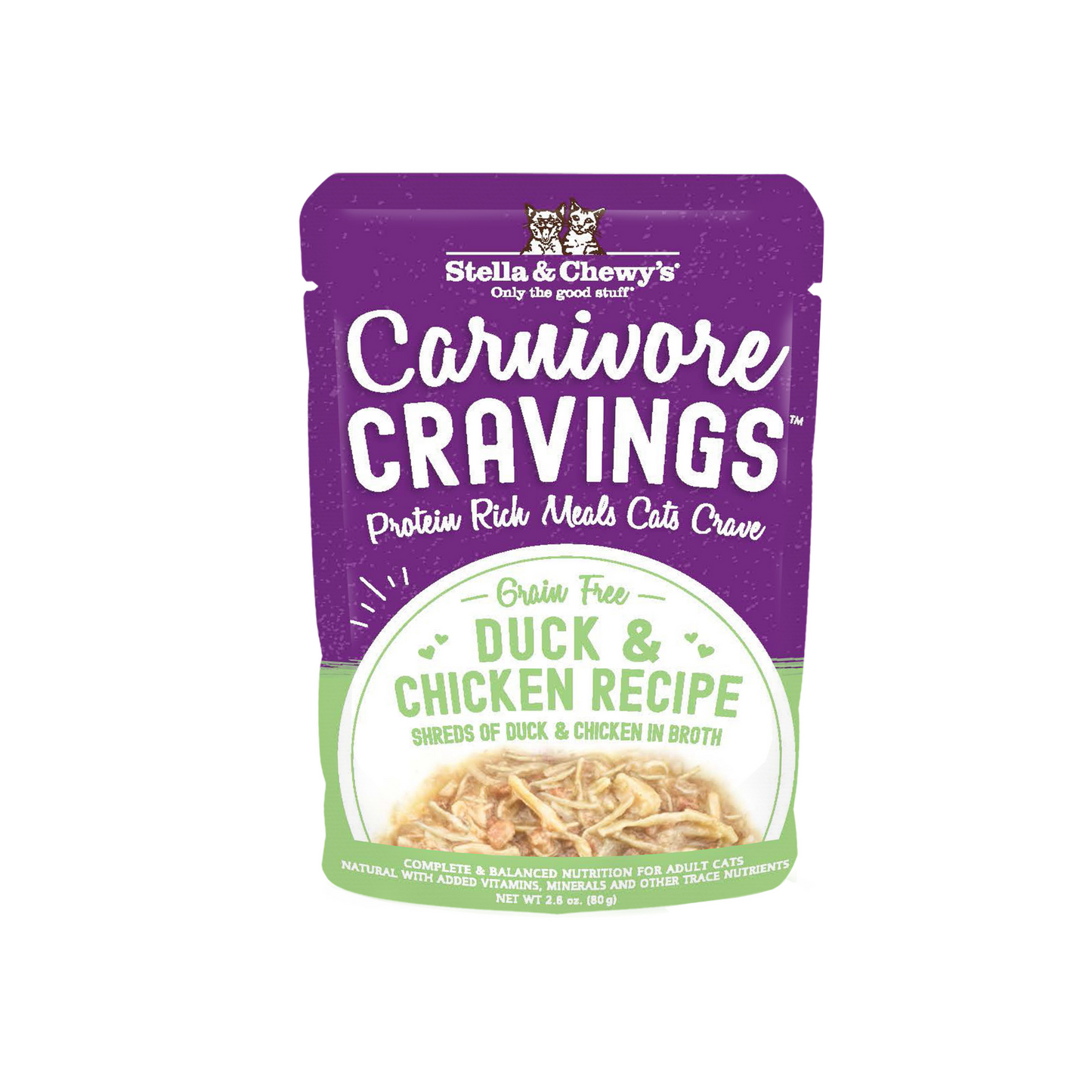 Stella and Chewy's Carnivore Cravings Duck & Chicken Wet Cat Food 2.8oz