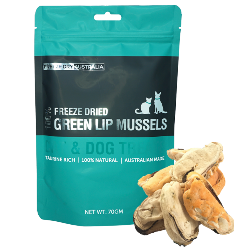 Freeze Dry Australia Green Lip Mussels 70g