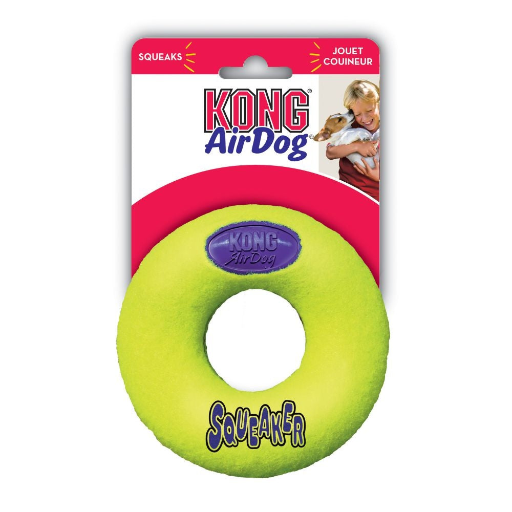 KONG Airdog Squeaker - Donut (2 Sizes)