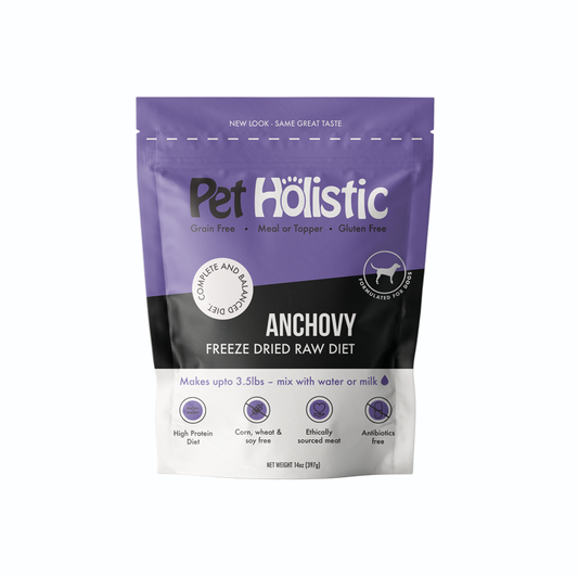 Pet Holistic Freeze Dried Dog Food - Anchovy (2 Sizes)
