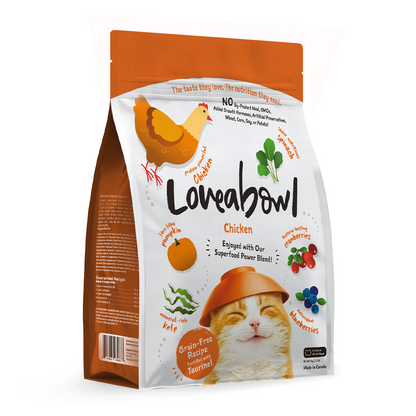Loveabowl Chicken Cat Dry Food (3 Sizes)