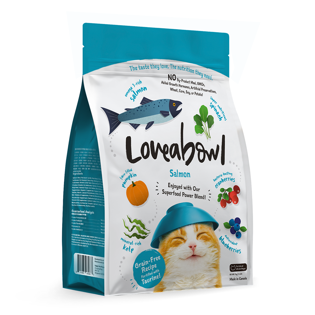 Loveabowl Salmon Cat Dry Food (3 Sizes)