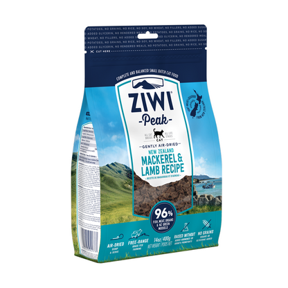 ZIWI Peak Mackerel & Lamb Air Dried Cat Dry Food (2 Sizes)