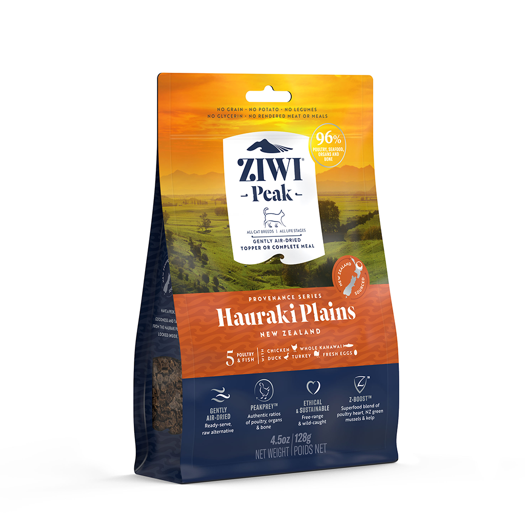 ZIWI Peak Provenance Hauraki Plains Air Dried Cat Food (2 Sizes)