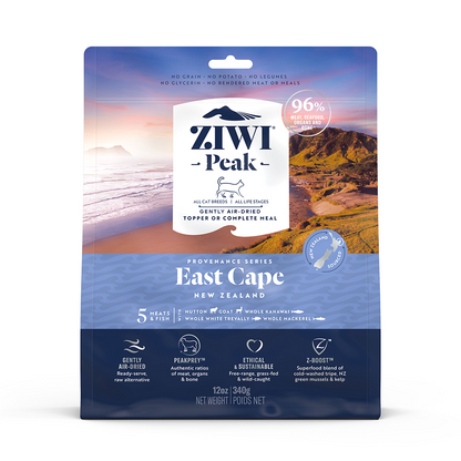 ZIWI Peak Provenance East Cape Air Dried Cat Food (2 Sizes)