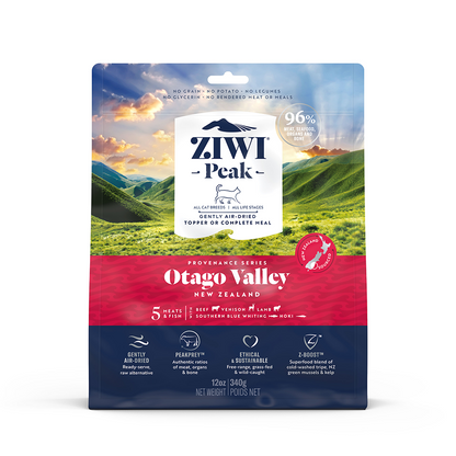 ZIWI Peak Provenance Otago Valley Air Dried Cat Food (2 Sizes)