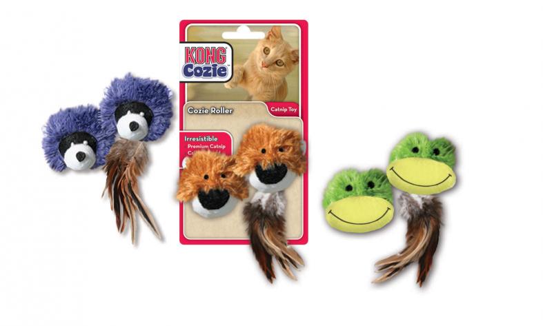 KONG Cat Cat Cozie Rollers (Assorted)