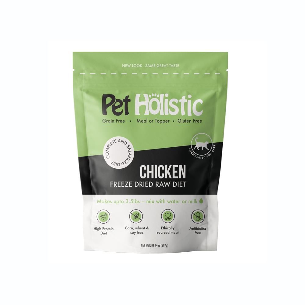 Pet Holistic Freeze Dried Cat Food - Chicken 14oz