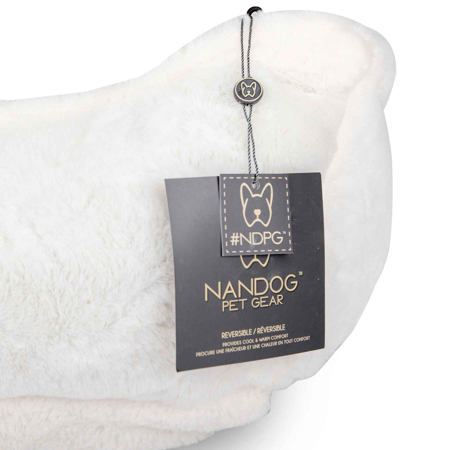 Nandog Reversible Bed Soft Luxe Bed - Cloud Ivory