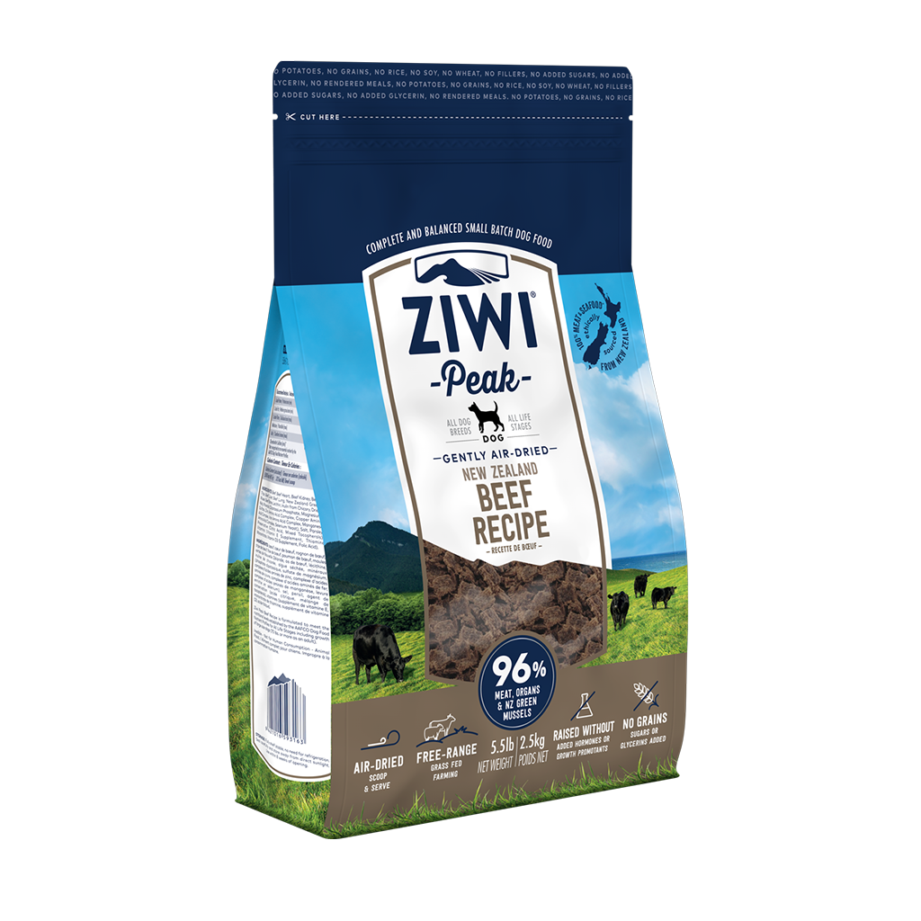 ZIWI Peak Air Dried Beef Dog Food (4 Sizes)