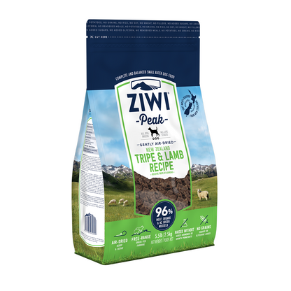 ZIWI Peak Tripe & Lamb Air Dried Dog Food (3 Sizes)