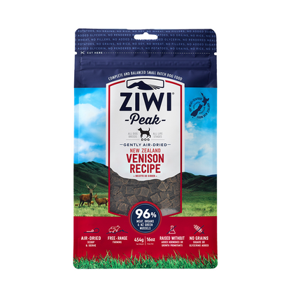 ZIWI Peak Air Dried Venison Dog Food (3 Sizes)