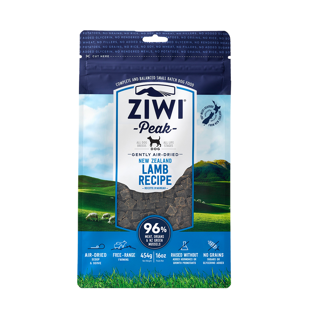 ZIWI Peak Air Dried Lamb Dog Food (4 Sizes)