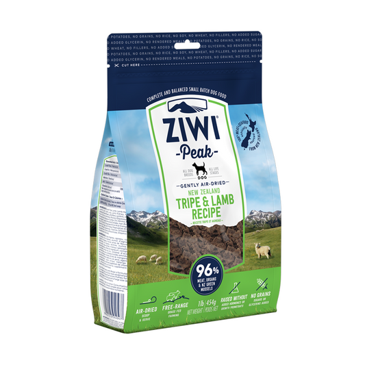 ZIWI Peak Tripe & Lamb Air Dried Dog Food (3 Sizes)