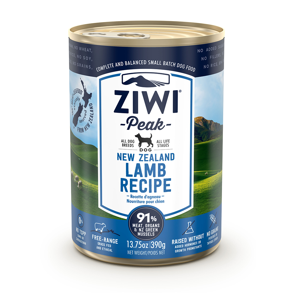 ZIWI Peak Lamb Canned Dog Food (390g)