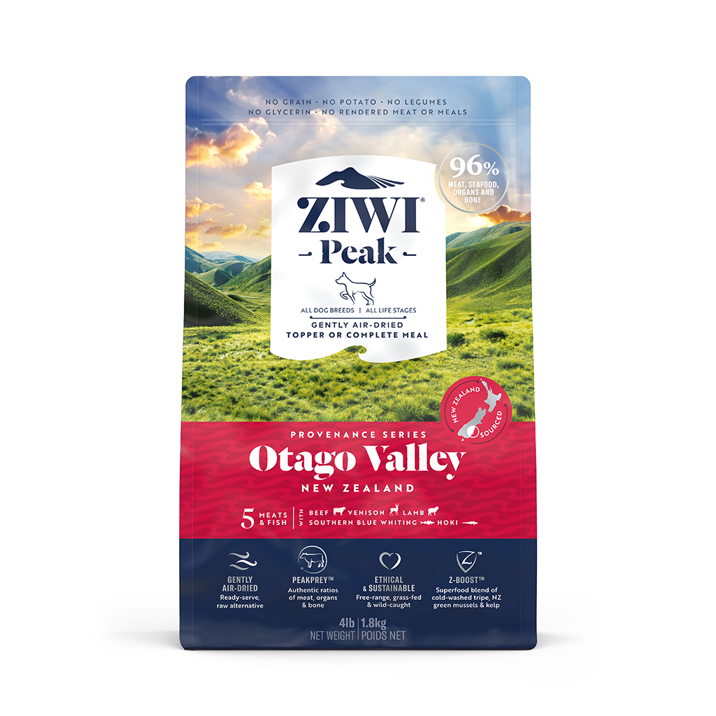 ZIWI Peak Provenance Otago Valley Air Dried Dog Food (3 Sizes)