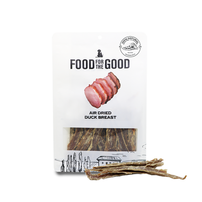 Food For The Good Air Dried Cat & Dog Treats - Duck Breast 300g