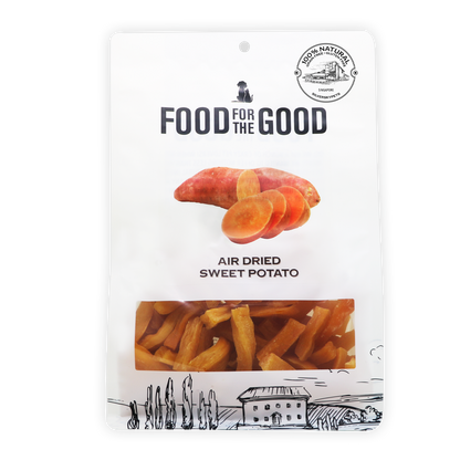Food For The Good Air Dried Cat & Dog Treats - Sweet Potato 600g