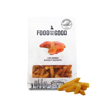 Food For The Good Air Dried Cat & Dog Treats - Sweet Potato 600g