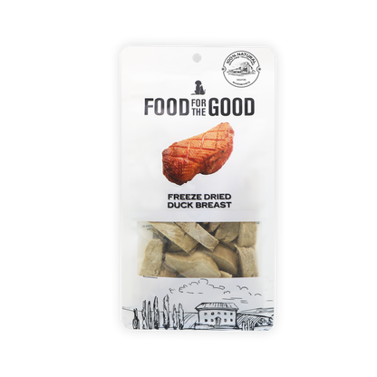 Food For The Good Freeze Dried Cat & Dog Treats - Duck Breast 70g
