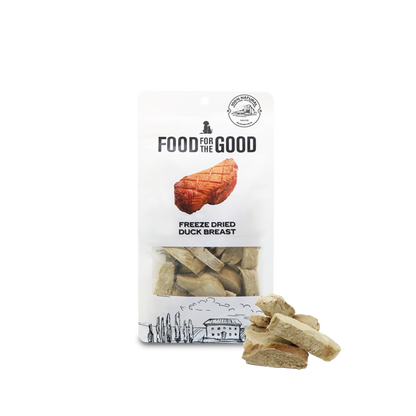 Food For The Good Freeze Dried Cat & Dog Treats - Duck Breast 70g