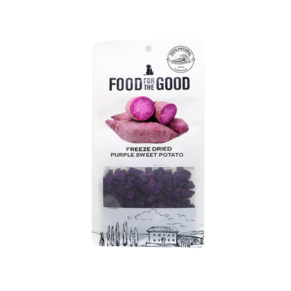 Food For The Good Freeze Dried Cat & Dog Treats - Purple Sweet Potato 100g