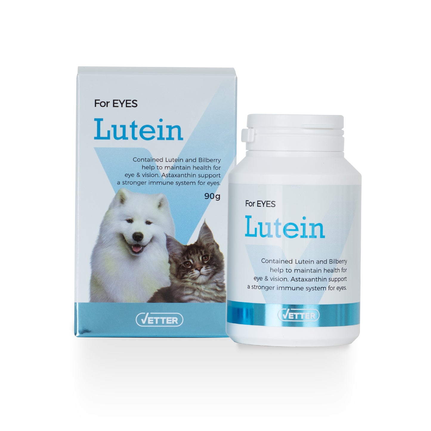 Vetter Lutein Supplement for Dogs and Cats 90g (Eye Care)