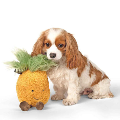 Nandog My Bff Pineappl Super Soft Luxe Plush Squeaker Toy