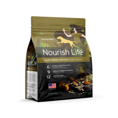NurturePro Nourish Life Chicken Puppy & Adult Dog Dry Food (3 Sizes)