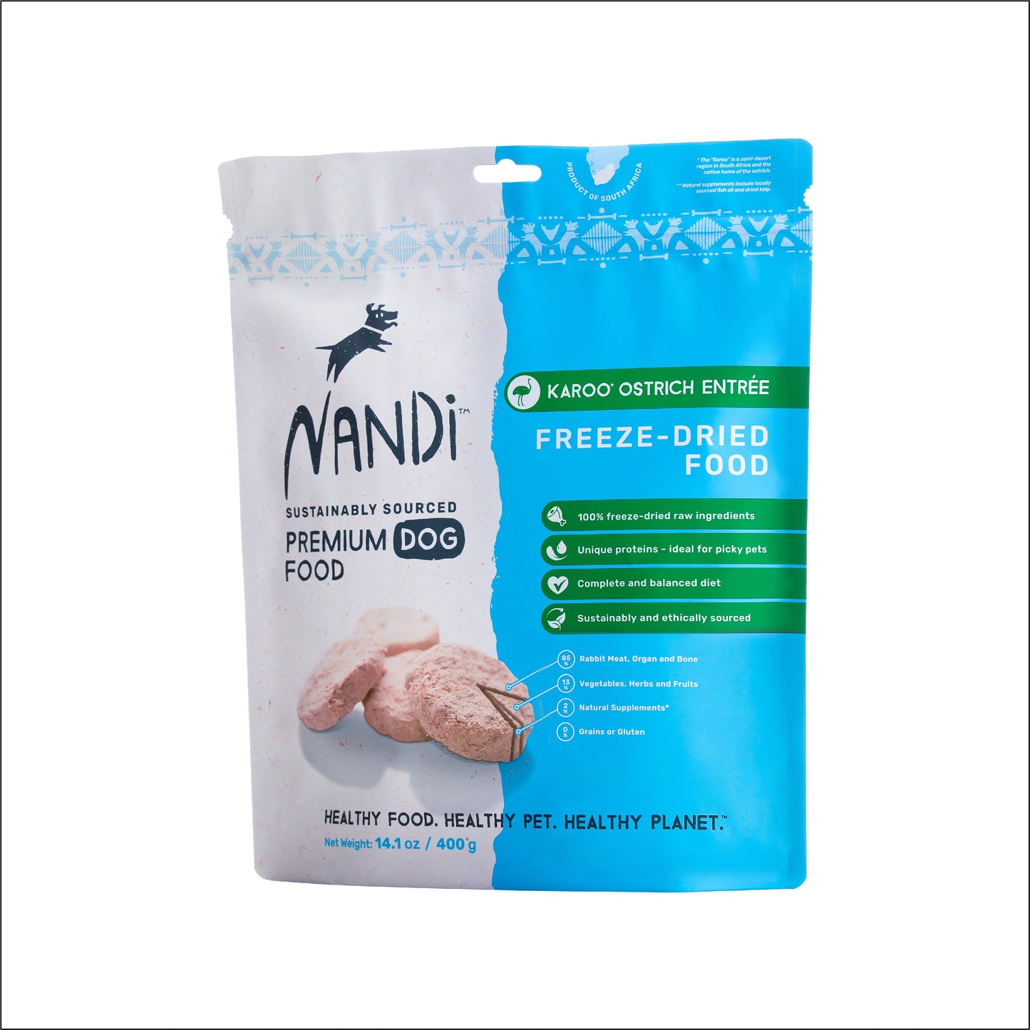 [BUNDLE DEAL] Nandi Freeze Dried Dog food 14oz x 2