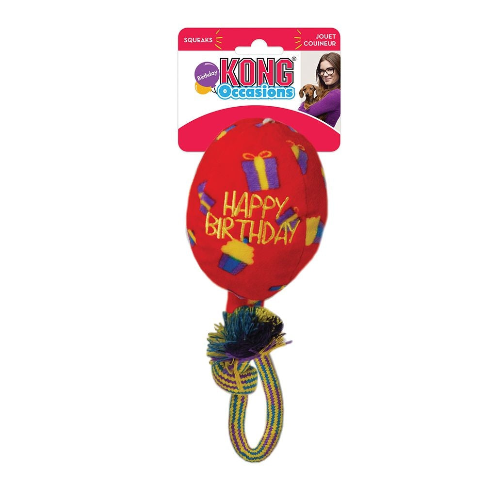 KONG Occasions Birthday - Red Balloon (2 Sizes)