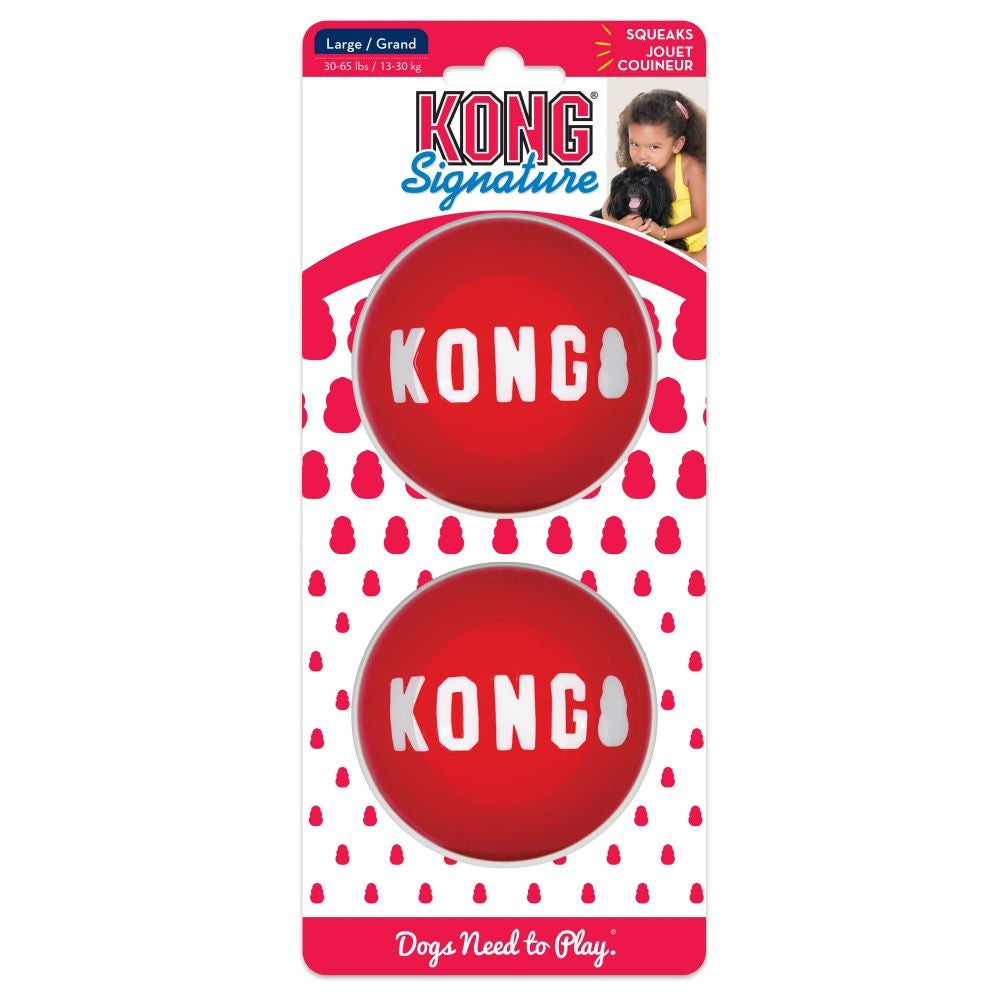 KONG Signature Ball 2pc (3 Sizes)