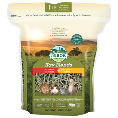 Oxbow Western Timothy & Orchard Grass Hay Blends (3 Sizes)