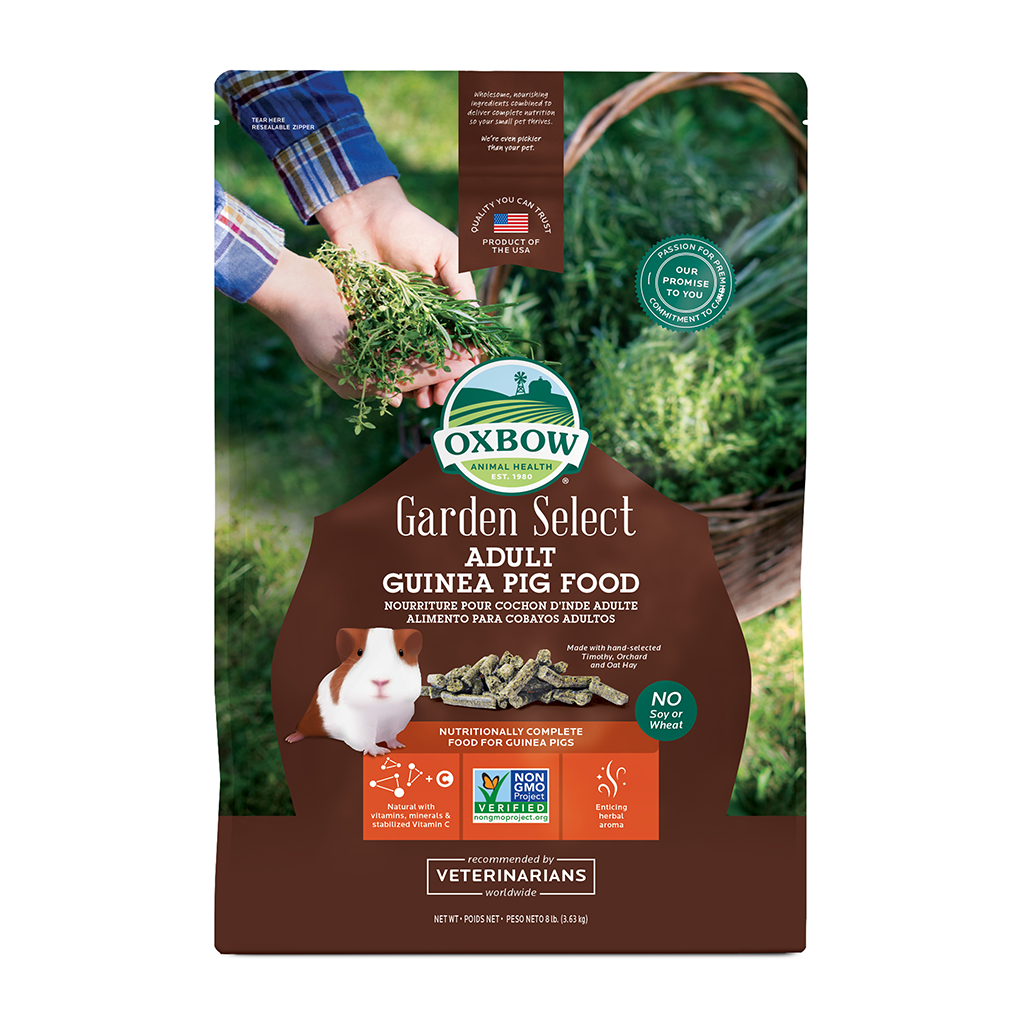 Oxbow Garden Select Adult Guinea Pig Pellets (2 Sizes)