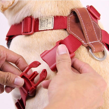Sputnik Comfort Dog Harness Red (S)