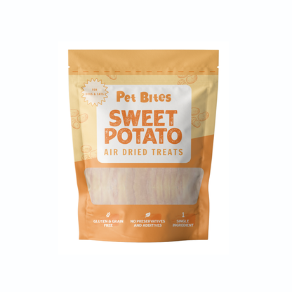 Pet Bites Air Dried Dog & Cat Treats - Sweet Potato (2 sizes)