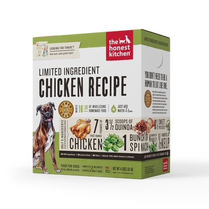 The Honest Kitchen Dehydrated Limited Ingredients Dog Food - Chicken Recipe (Thrive) (2 Sizes)