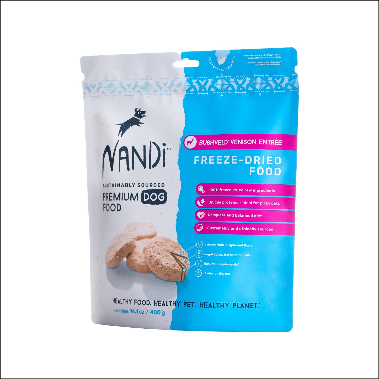 [BUNDLE DEAL] Nandi Freeze Dried Dog food 14oz x 2